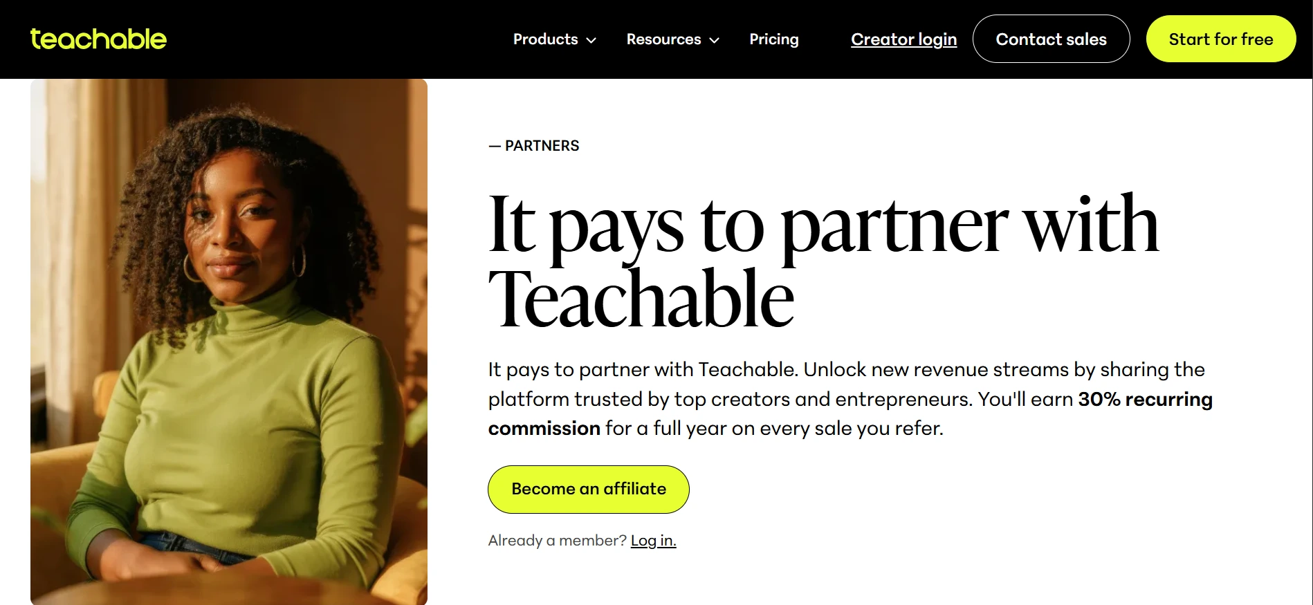 Teachable Affiliate Program