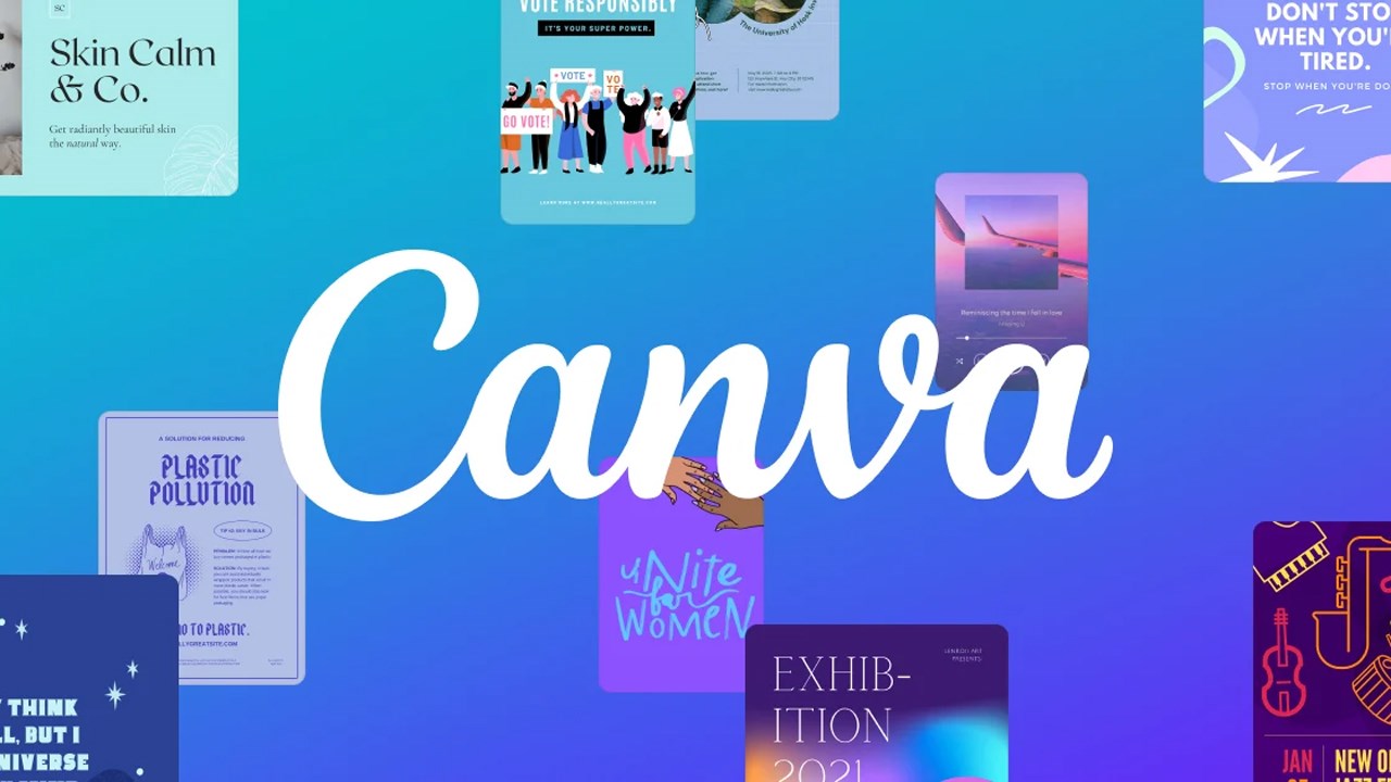 Canva webpage