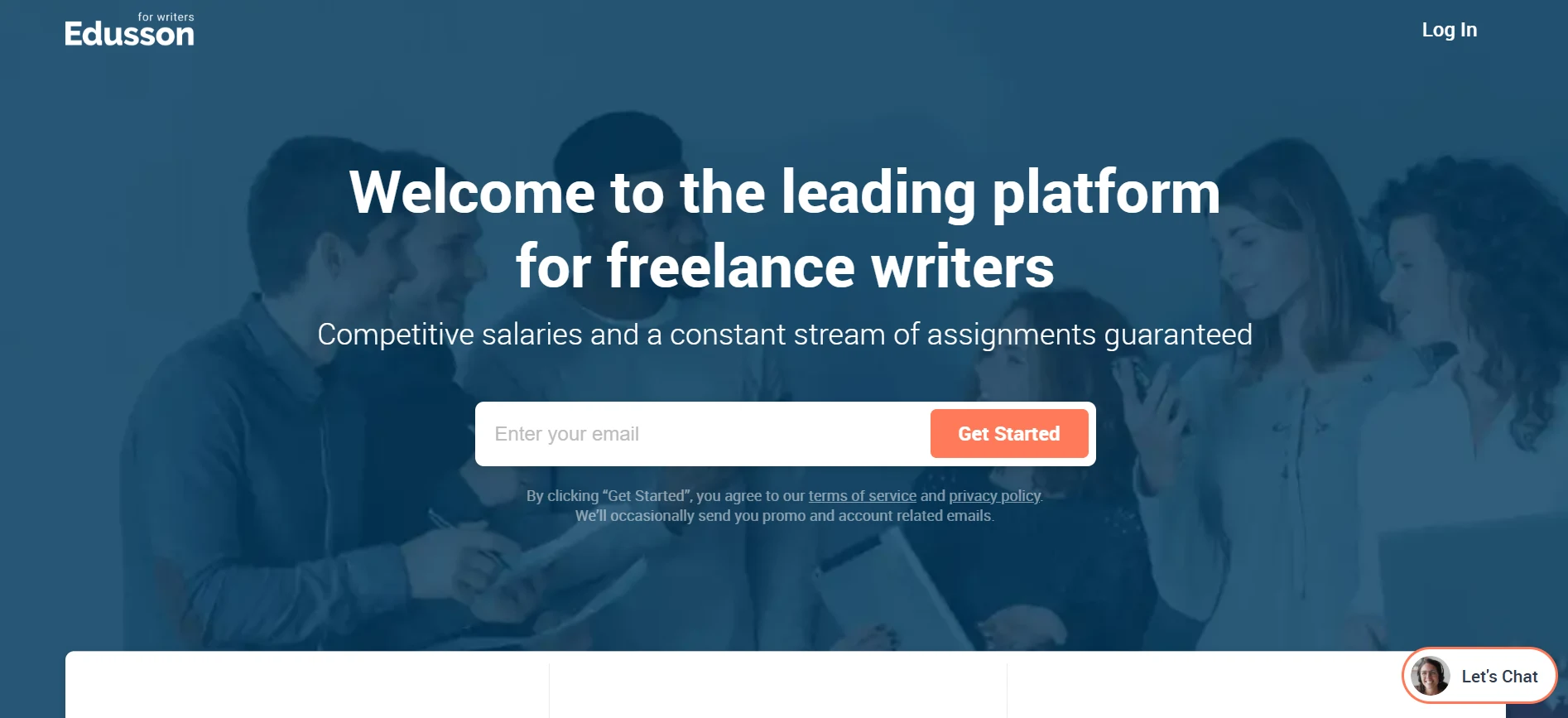 Edusson webpage