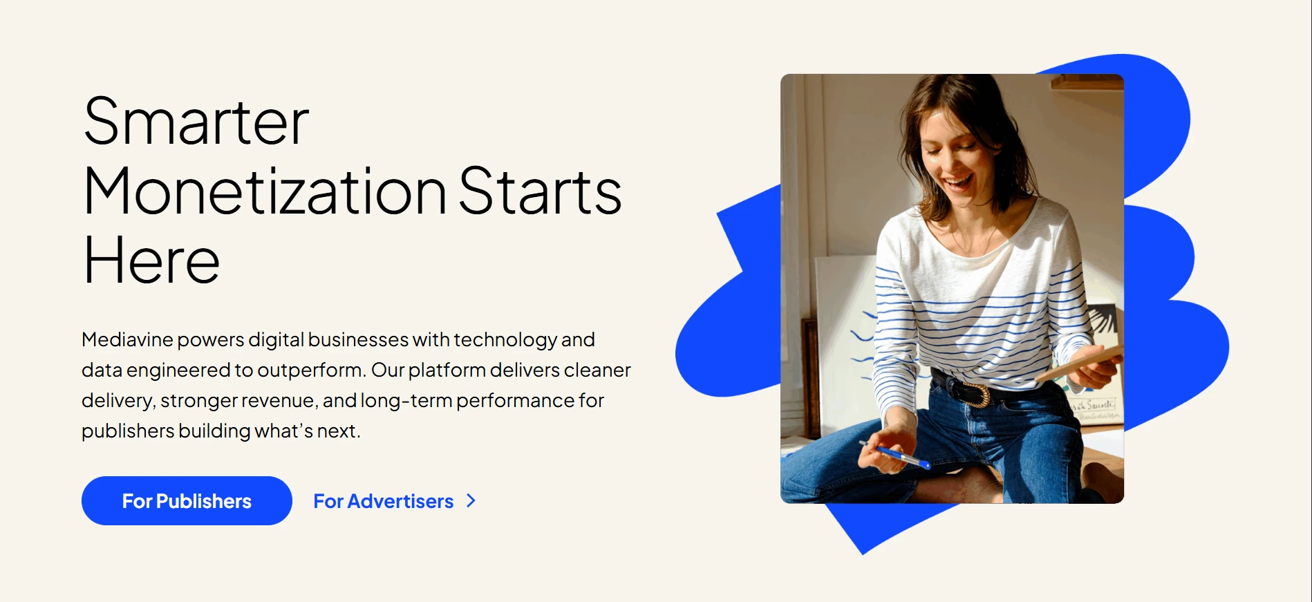 Mediavine webpage