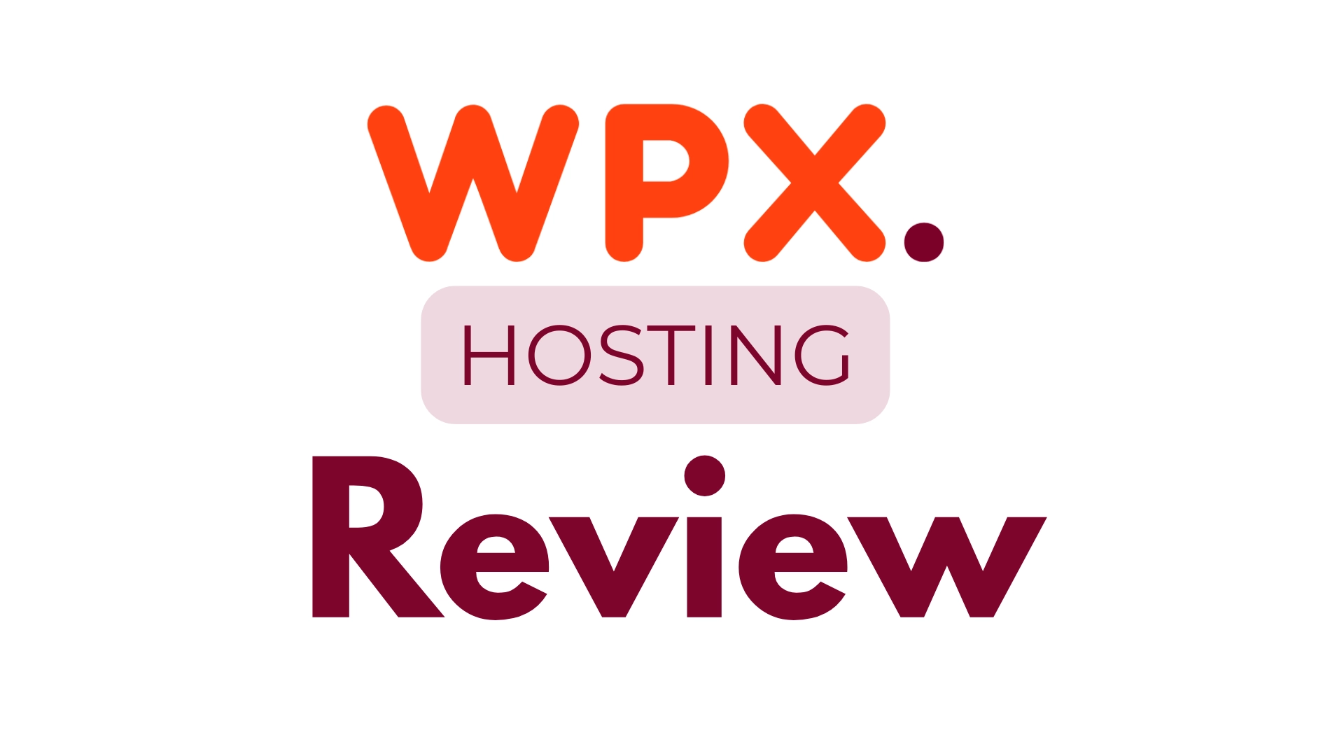 Graghic showing WPX Hosting Review