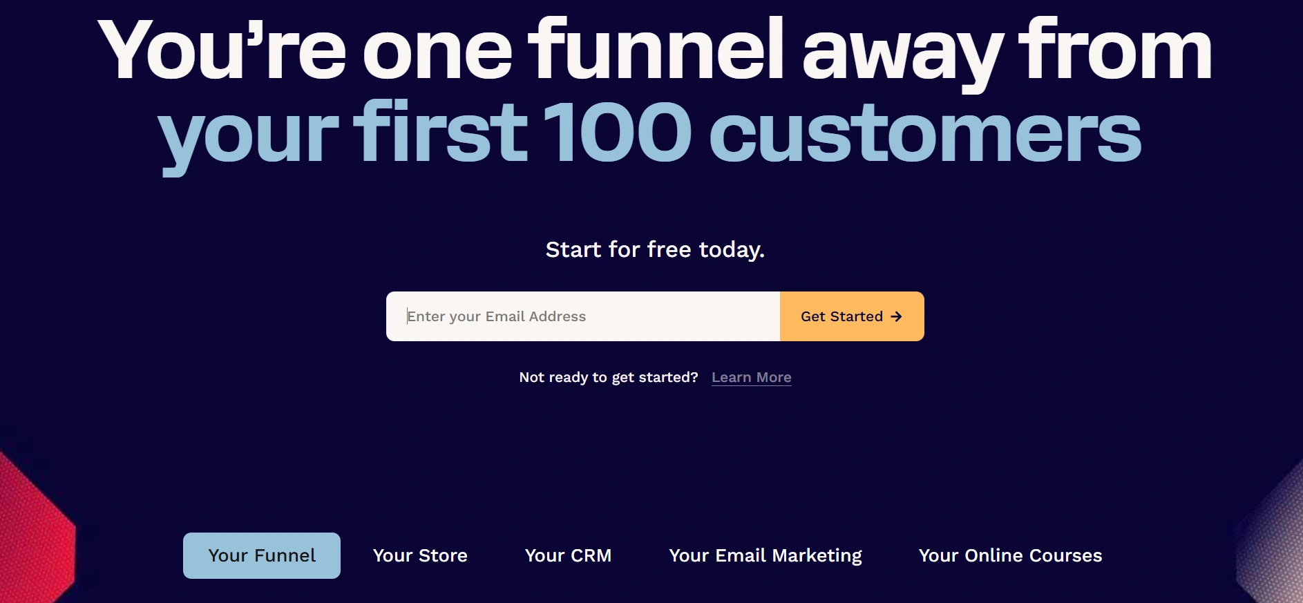 ClickFunnels webpage