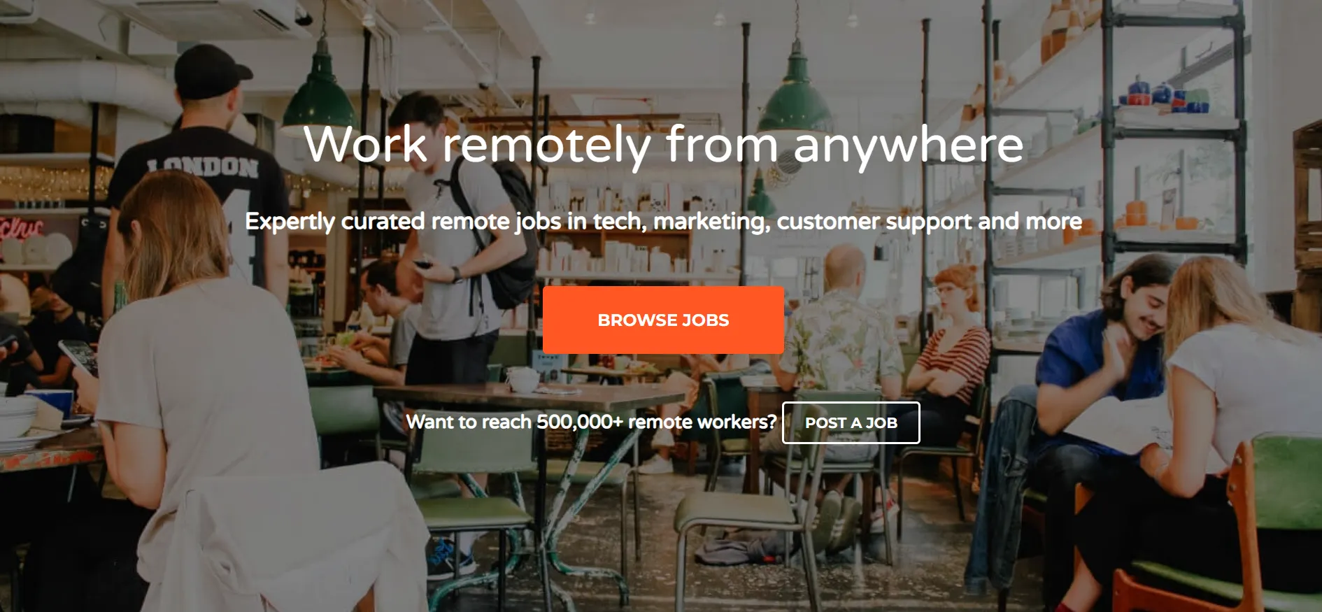 Jobspresso webpage