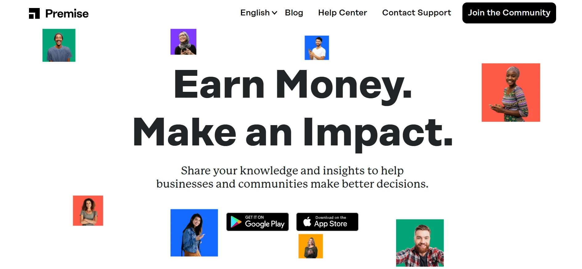 Premise webpage